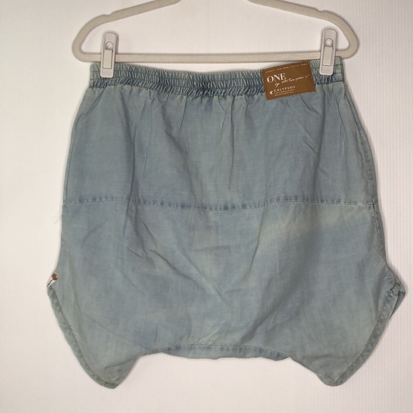 ONE TEASPOON • Calypso Harem Drop Crotch Shorts - Picture 4 of 7